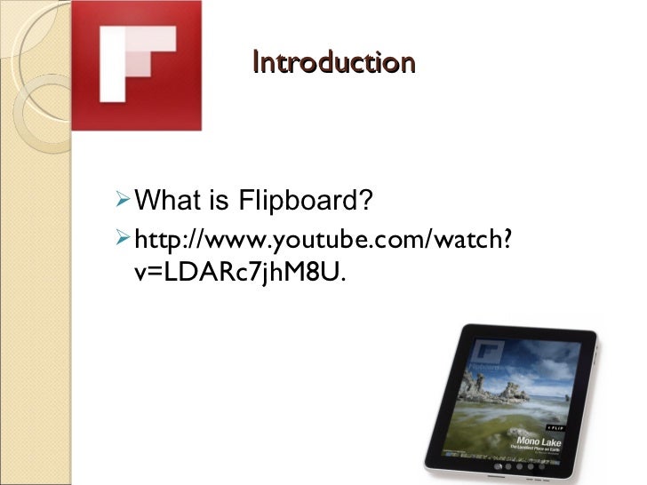 Flipboard presentation