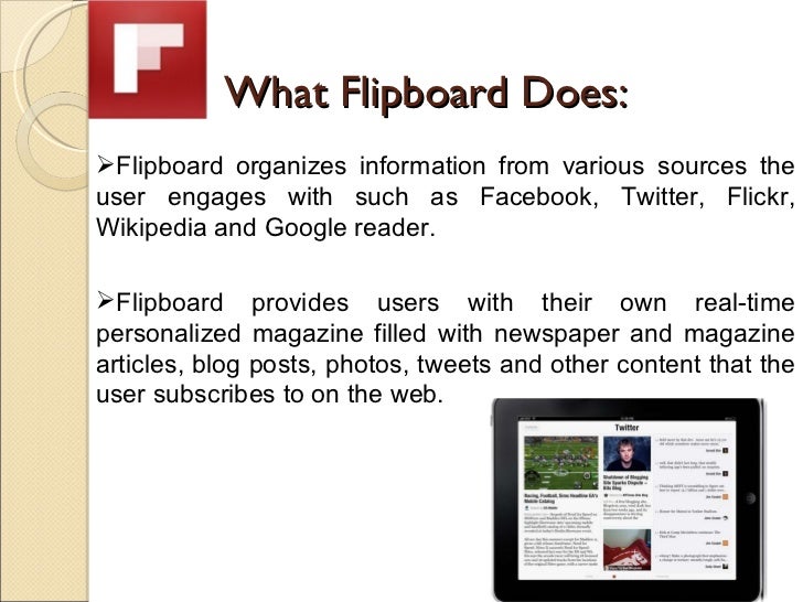 Flipboard presentation