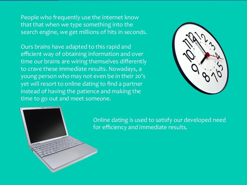 The Truth of Online Dating