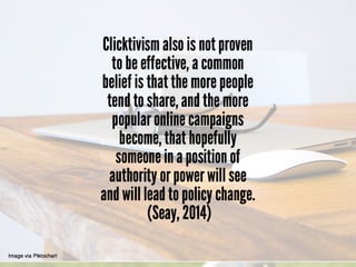 Clicktivism