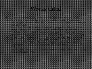 Works Cited
9.   "The 2013 Social Charity Index." Visceral Business, Oct. 2013. Web.
10.  McCrossan, Anne. "Authentic Audiences Give Smaller Charities an
Advantage on Social Media." The Guardian. Guardian News and Media, 19
Sept. 2013. Web.
11.  Amar, Zoe. "Five Social Media Charity Campaigns You Need to Know
about." The Guardian. Guardian News and Media, 03 Apr. 2014. Web.
12.  "How Social Media Has Changed Charities Forever." Koozaicom How Social
Media Has Changed Charities Forever Comments. Koozai, 23 Oct. 2014. Web.
13.  Collins, Matt. "It's Time for Charities to Stop Wasting Money on Social
Media." The Guardian. Guardian News and Media, 11 Mar. 2016. Web.
14.  Miranda, Carlos. "Telling Charities to Step Away from Social Media Is
Short-sighted." The Guardian. Guardian News and Media, 17 Mar. 2016.
Web.
15.  Waylan, Brad. "Social Media's Role in Modern Charity." Social Media Today.
N.p., 01 Oct. 2015. Web.
	
 