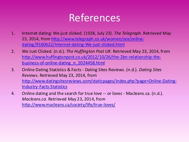 online dating impact