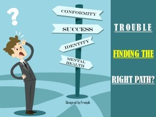 Designed by Freepik
TROUBLE
FINDING THE
RIGHT PATH?
Success
 