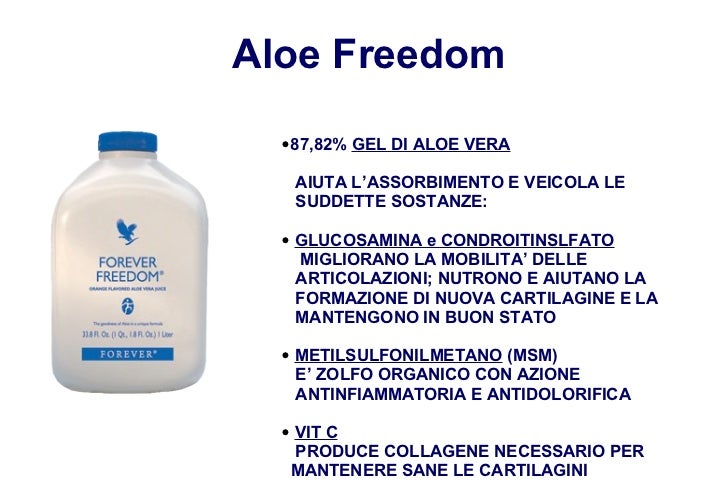 aloe vera gel forever benefici