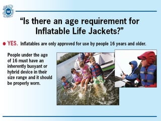 Inflatable Life Jacket Education Presentation | PPT