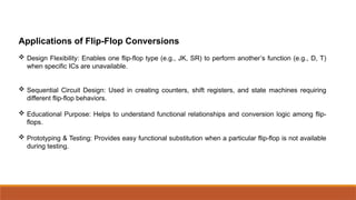 Basics of Blip flop and conversion of Flip flop | PPTX