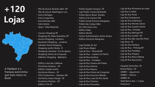 A FlipWash é a
franquia automotiva
que mais cresce no
Brasil
- Pão de Açúcar Ricardo Jafet –SP
- Pão de Açucar Washington Luis
- Extra Interlagos
- Extra Congonhas
- Extra Ricardo Jafet
- Extra Santos
- Spani- Volta Redonda
- Caruaru Shopping PE
- Shopping Pq. Maia Guarulhos-SP
- Aurora Shopping- Londrina
- Boulevard Shopping - Londrina
- Salvador Norte Shopping
- Shopping Jardim Norte- JF
- Shopping Cataratas- Foz do Iguacu
- Shopping Vitoria da Conquista
- Atlántico Shopping - Balneário
- Edificio Casa das Caldeiras
- Escritórios Santana – SP
- Edificio Cidade Jardim
- Escritorios Mooca – SP
- CEO Condominio – Salvador-BA
- Escritórios Green Design- SP
- Escritórios Paulista – SP
- Edificio CYK-SP
- Loja de Rua Primavera do Leste
- Loja Rua Curitiba
- Loja de Rua Parati
- Loja Rua Guarapuava
- Loja de Rua Catanduva
- Loja de Rua Montes Claros
- Loja de Rua Juazeiro Norte
- Loja de Rua- Vinhedo
- Loja de Rua Maringa-PR
- Loja de Rua Jundiai –SP
- Loja de Rua São Jose Rio Preto
- Loja Serra- ES
- Loja de Rua Santana
- Loja de Rua – Pirituba/SP
- Loja de Rua Fortaleza
- Loja de Rua Amparo
- Loja de Rua Nova Odessa
- Loja de Rua Apucarana
- Hospital Santa Rita- SP
- Bristol Myers– SP
- AMBEV – Jaguariuna
- AMBEV – Mooca -
- AMBEV RJ
- Sede Banco Itau + 2 lojas
- InstaCarro
+120
Lojas
- Predio Quadra Hungria- SP
- Loja Predio Comercial Brasilia
- Predio Banco Brasil- Brasilia
- Edificio Frei Caneca 558
- Prédio Portal Dominio Marajoara
- Prédio Sky Campo Belo
- Ed. Vista Faria Lima
- Edificio Atlas
- Edificio Bristol
- Centro Administrativo Santo Amaro
- Edificio Dominio Marajoara
- Loja Paraiba do Sul
- Loja Pouso Alegre
- Loja de Rua – Resende/RJ
- Loja de Rua – Juazeiro do Norte
- Loja de Rua Jacobina
- Loja de Rua – Fortaleza
- Loja de Rua Teixeira de Freitas
- Loja de Rua Goiania
- Loja de Rua Maceio
- Loja de Rua Vitória da Conquista
- Loja de Rua Francisco Beltrão
- Loja de Rua Lucas do Rio Verde
- Loja de Rua Teresina
- Loja de Rua Dourados
 