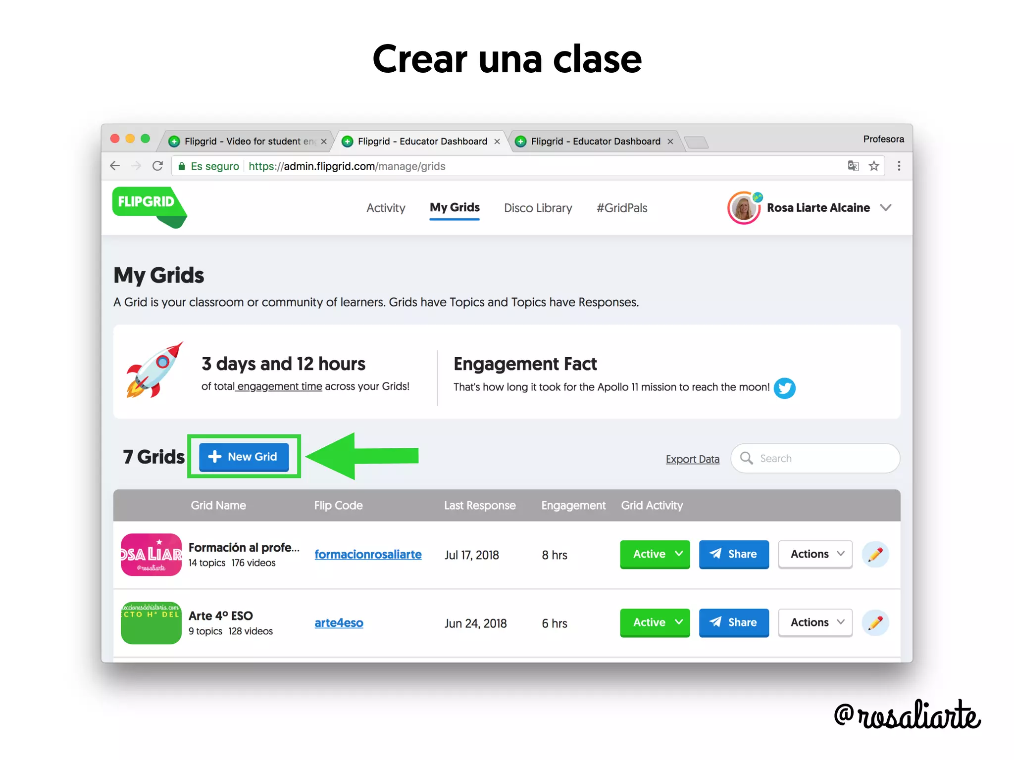@rosaliarte
Crear una clase
 