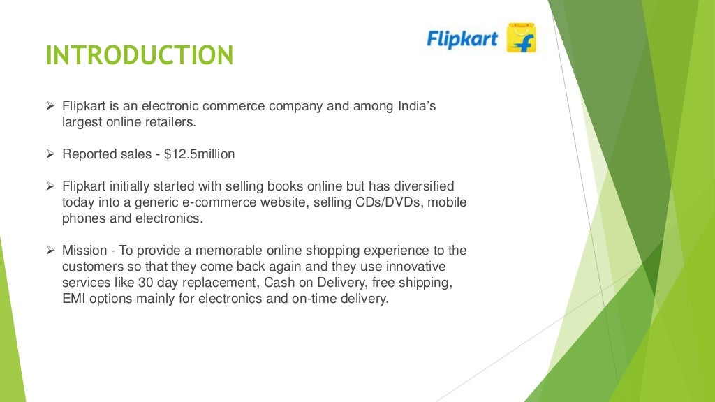 Flipkart Inventory Management Supply chain and distribution