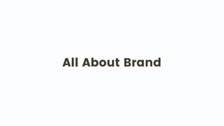 All About Brand
 