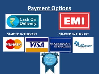 Payment Options
STARTED BY FLIPKART STARTED BY FLIPKART
 