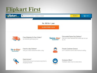 Flipkart First 
 