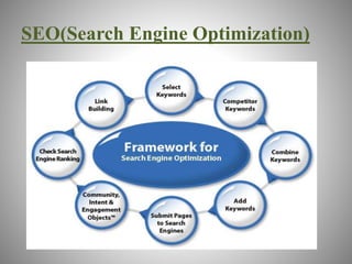 SEO(Search Engine Optimization) 
 