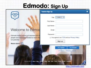 Edmodo: Sign Up
http://edmodo.com
 