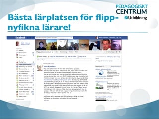 Bästa lärplatsen för ﬂipp-
nyﬁkna lärare!
 