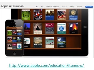 http://www.apple.com/education/itunes-u/
 
