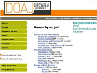 •   http://www.doaj.org/do
 