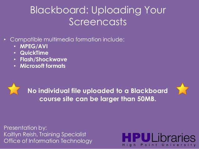 blackboard hpu