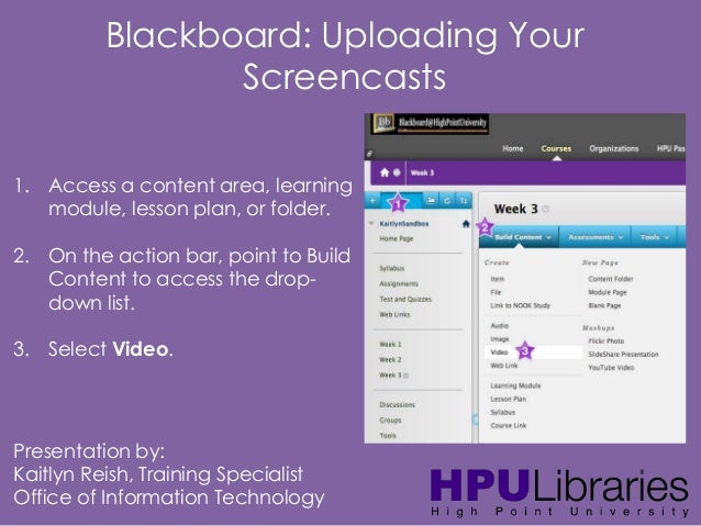 blackboard hpu