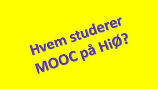 Flipped classroom - noe for finansnæringen - Oslo mai 2017