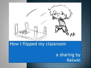 How I flipped my classroom
a sharing by
Kelwin
 