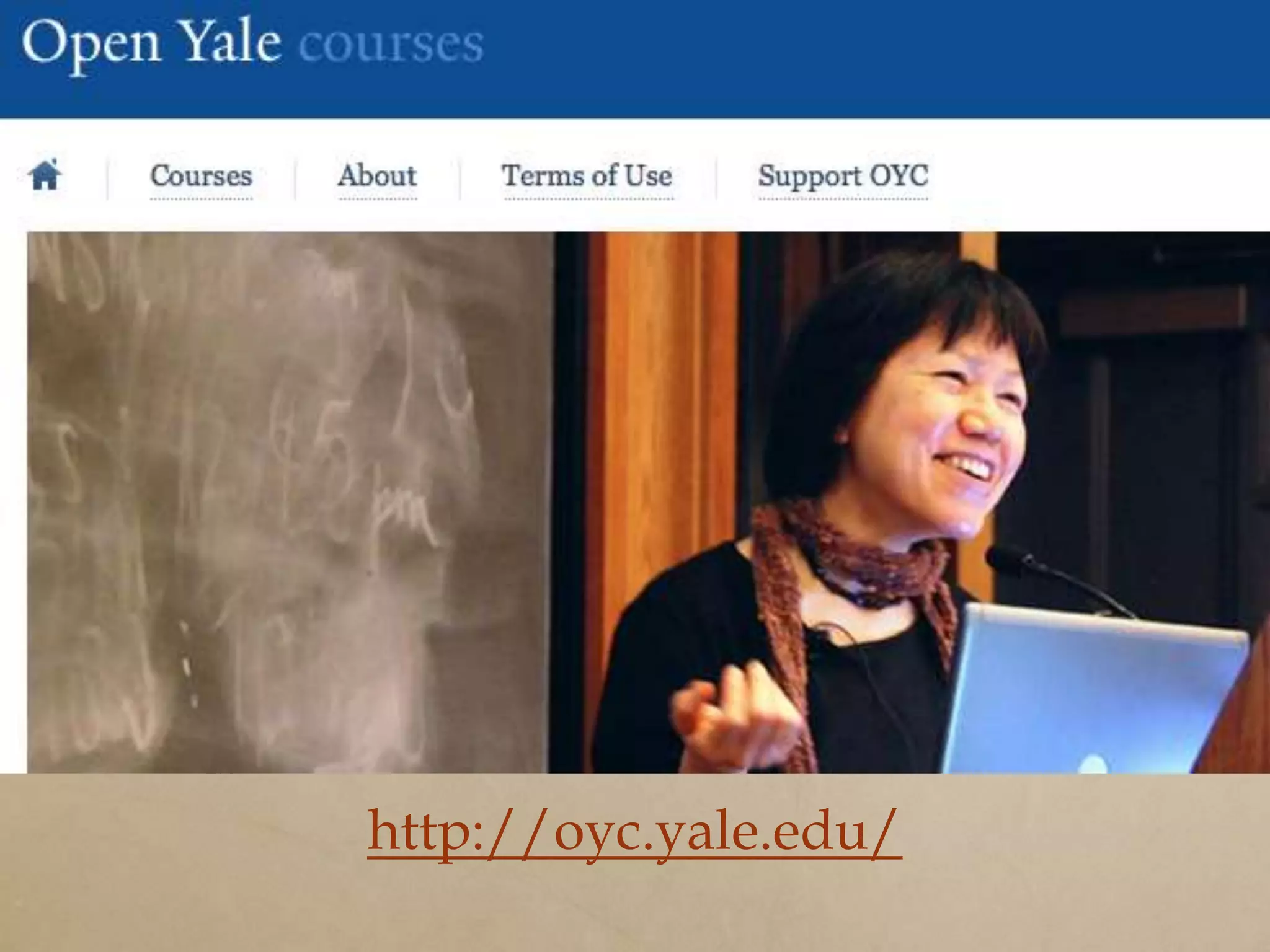 http://oyc.yale.edu/
 
