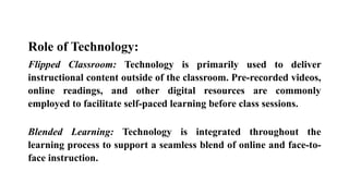 flipped learning and Blended learning.pptx
