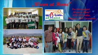 „Warm at Home”
Our latest project
„Warm at Home”
2013-2015 within
Comenius LLP Programme
 