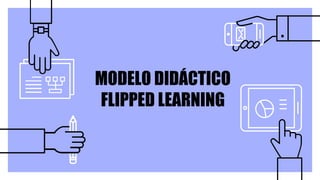 MODELO DIDÁCTICO
FLIPPED LEARNING
 