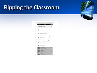 Flipping the Classroom

 