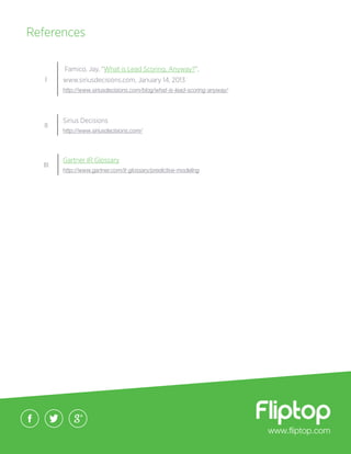 Guide to Predictive Lead Scoring | PDF
