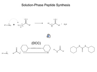 Solution-Phase Peptide Synthesis + (DCC) 