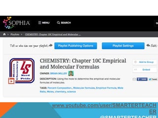 smarterteacher@gmail.com
flipped4science.blogspot.com
www.youtube.com/user/SMARTERTEACH
ER
 