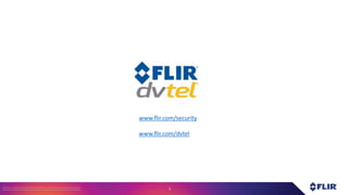 Flir Portafolio de Productos y Soluciones PPT