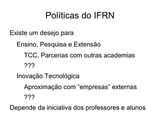 Tecnólogo em Análise e Desenvolvimento de Sistemas 