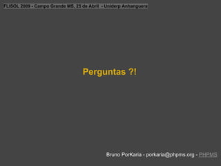 Flisol2009 Conhecendo O Wordpress