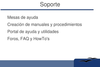 De mejorar el programa y hacer públicas las mejoras, de modo que toda la comunidad se beneficie* * En estos casos necesitamos contar con el código fuente. 