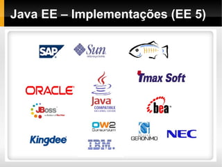 Java EE – Implementações (EE 5)
 