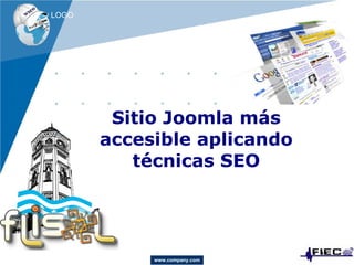 Sitio Joomla más accesible aplicando técnicas SEO 