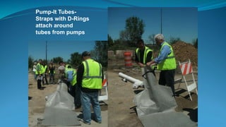 Pump-It Tubes-
Straps with D-Rings
attach around
tubes from pumps
 