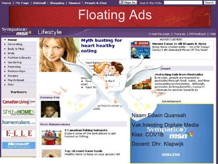 Floating Ads