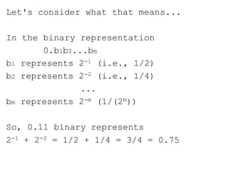 python notes-27 - notes - binary floating-point... Floating point arithmetic | PPT