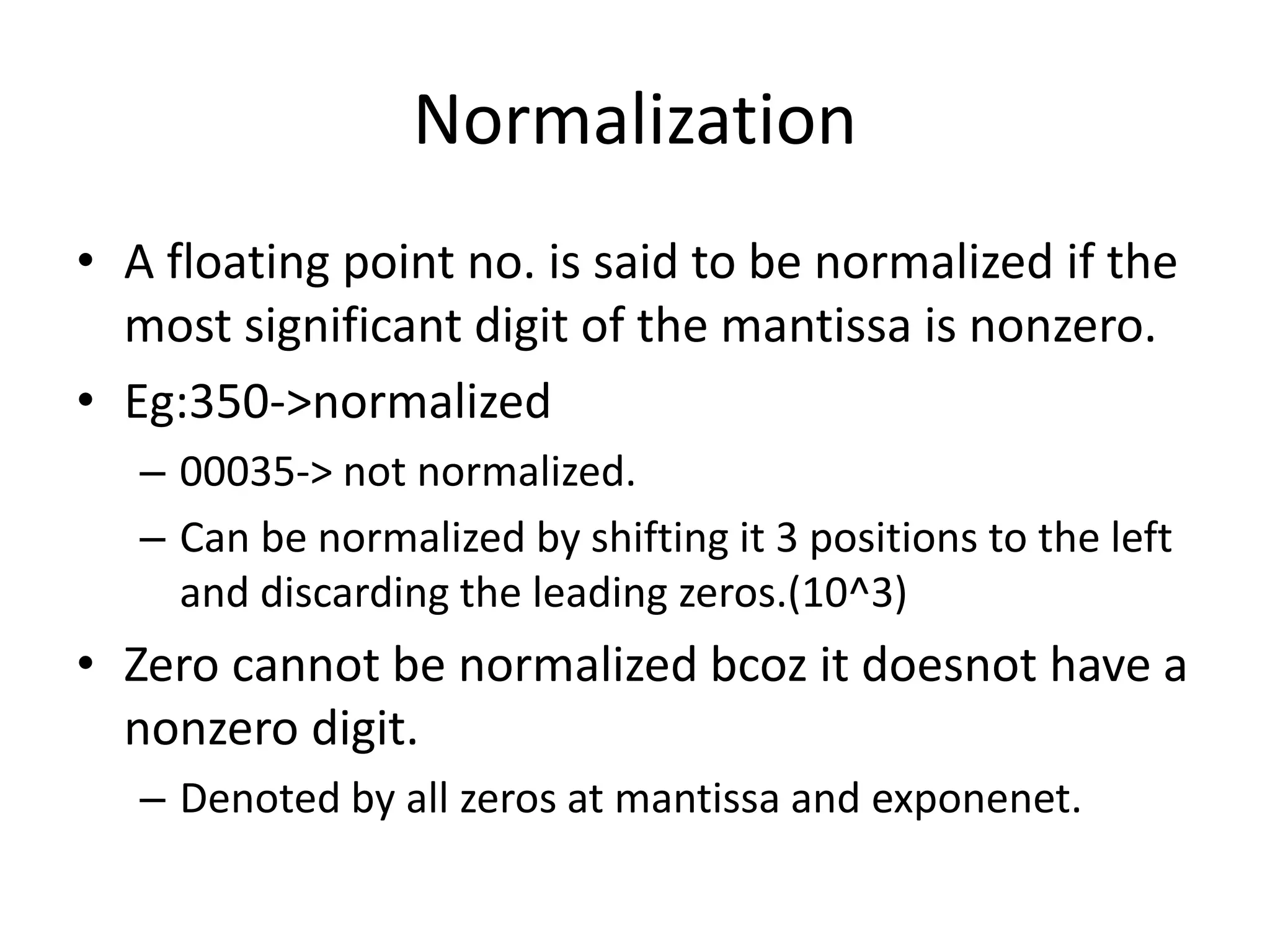 Floating point arithmetic operations (1) | PPTX