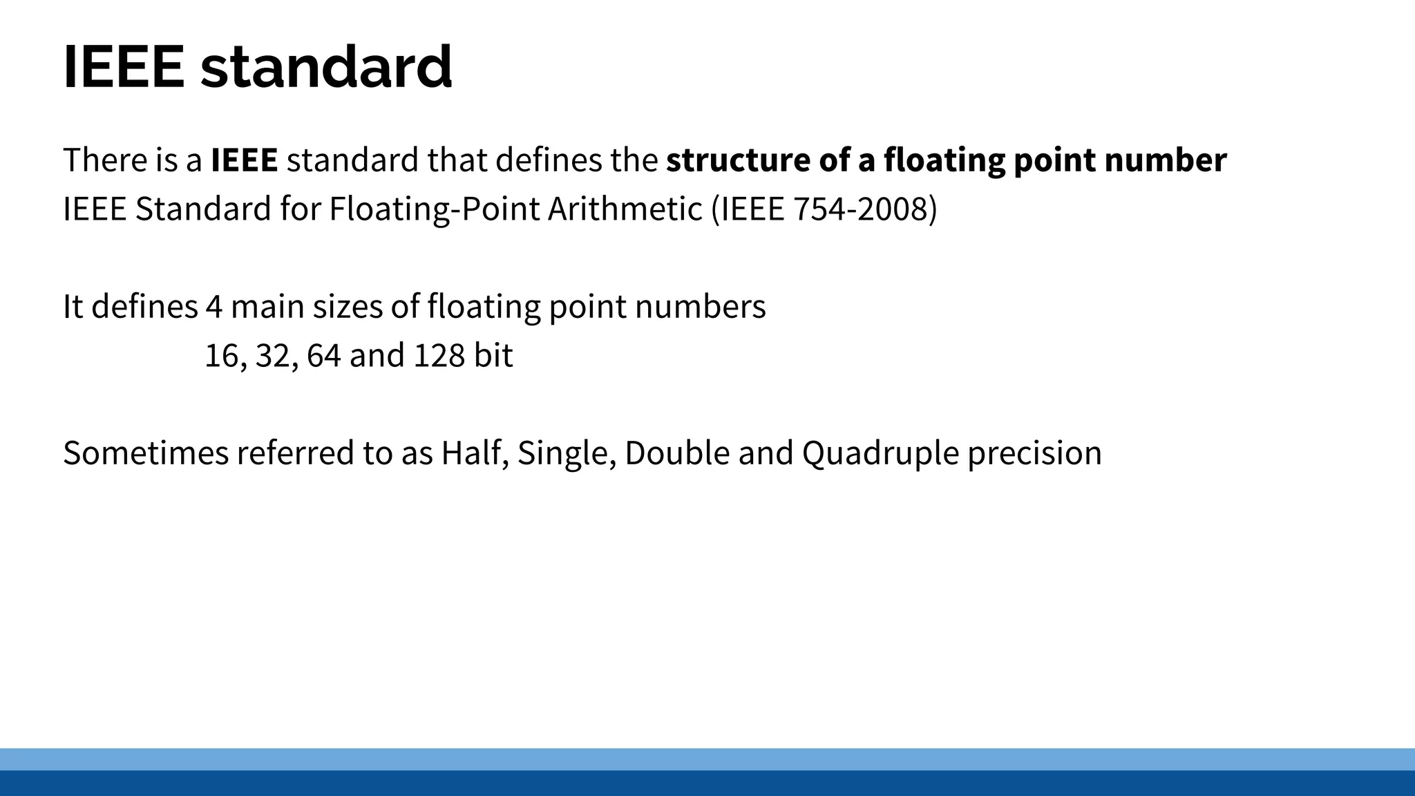 Floating point representation | PPTX