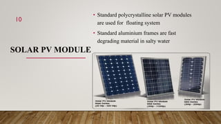 Power Module Floating Plates Floating solar power plant converted | PDF