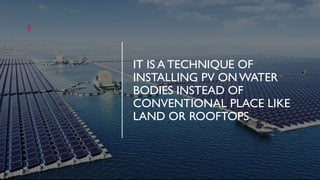Floating solar power plant converted | PDF