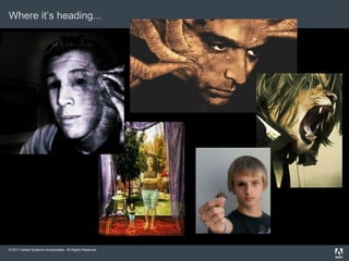 © 2011 Adobe Systems Incorporated.  All Rights Reserved.  Where it’s heading...  