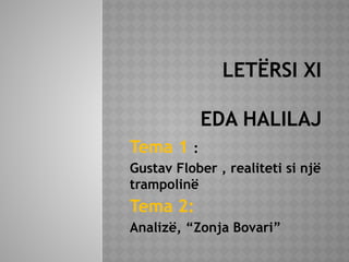 Flober ( Zonja Bovari).ndncjjcjzjamammsndpptx | PPTX