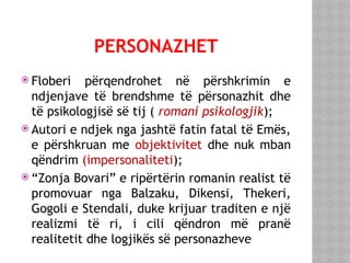 Flober ( Zonja Bovari).ndncjjcjzjamammsndpptx | PPTX
