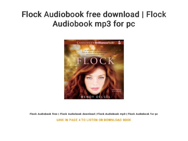 Download Flock Audiobook Free Download Flock Audiobook Mp3 For Pc